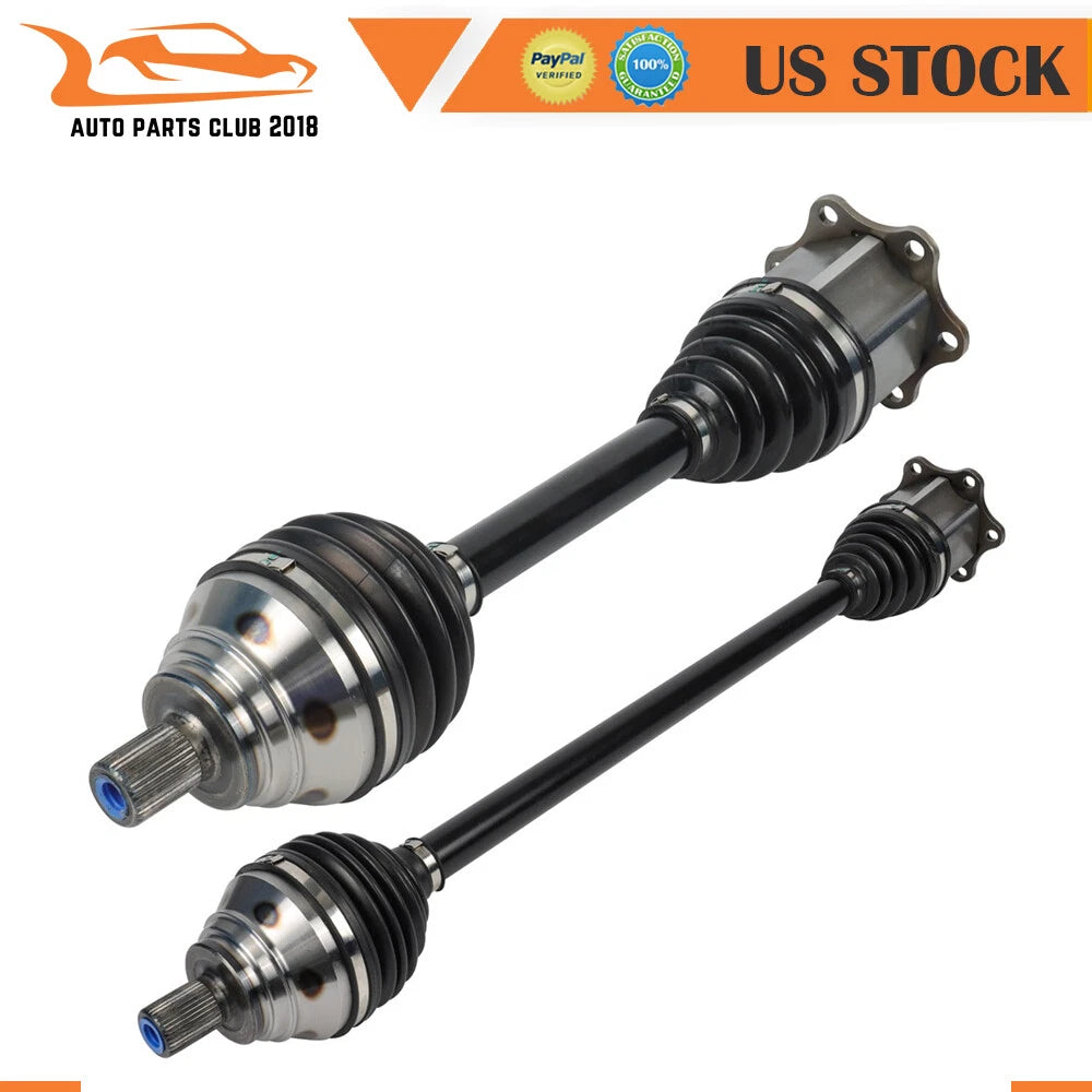 Pair Front CV Axles for Volkswagen Passat (2012–2015)