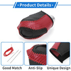 Gear Shift Knob Cover for Volkswagen Taos (2022–2023) Red Carbon Fiber