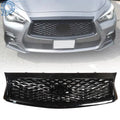 Front Upper Grille Mesh Replacement for Infiniti Q50 (2018–2021)