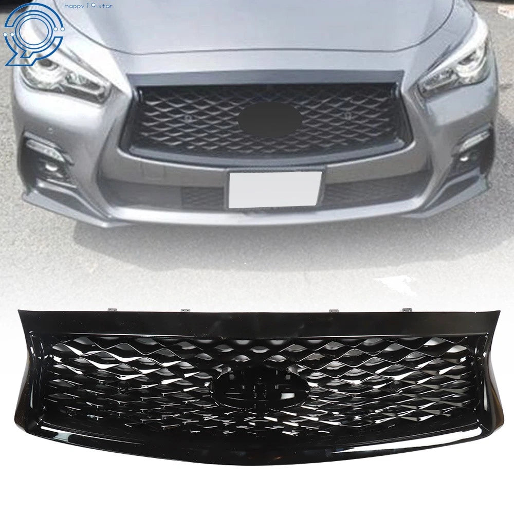 Front Upper Grille Mesh Replacement for Infiniti Q50 (2018–2021)