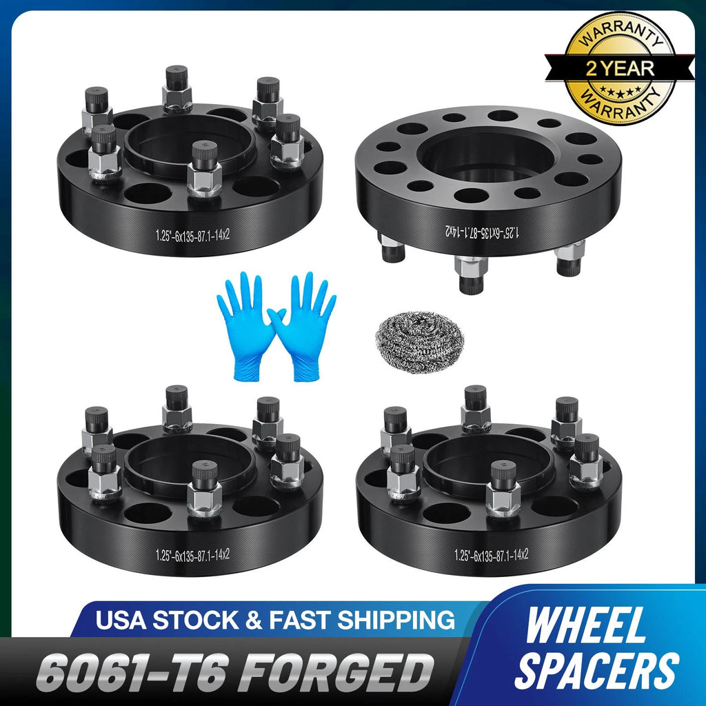 Set of 4 Hub Centric Wheel Spacers for F150 Lincoln Navigator (2004–2023)