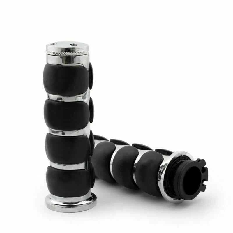 Handlebar Grips for Harley Softail Sportster Dyna Customs Choppers (T9)
