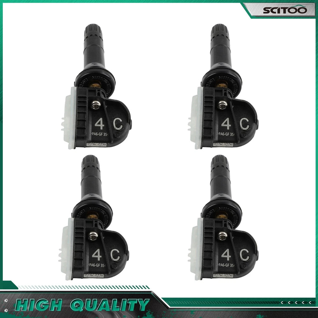Set of 4 Tire Pressure Sensors 315MHZ 13540601 for Cadillac Chevrolet Pontiac (2007–2018)