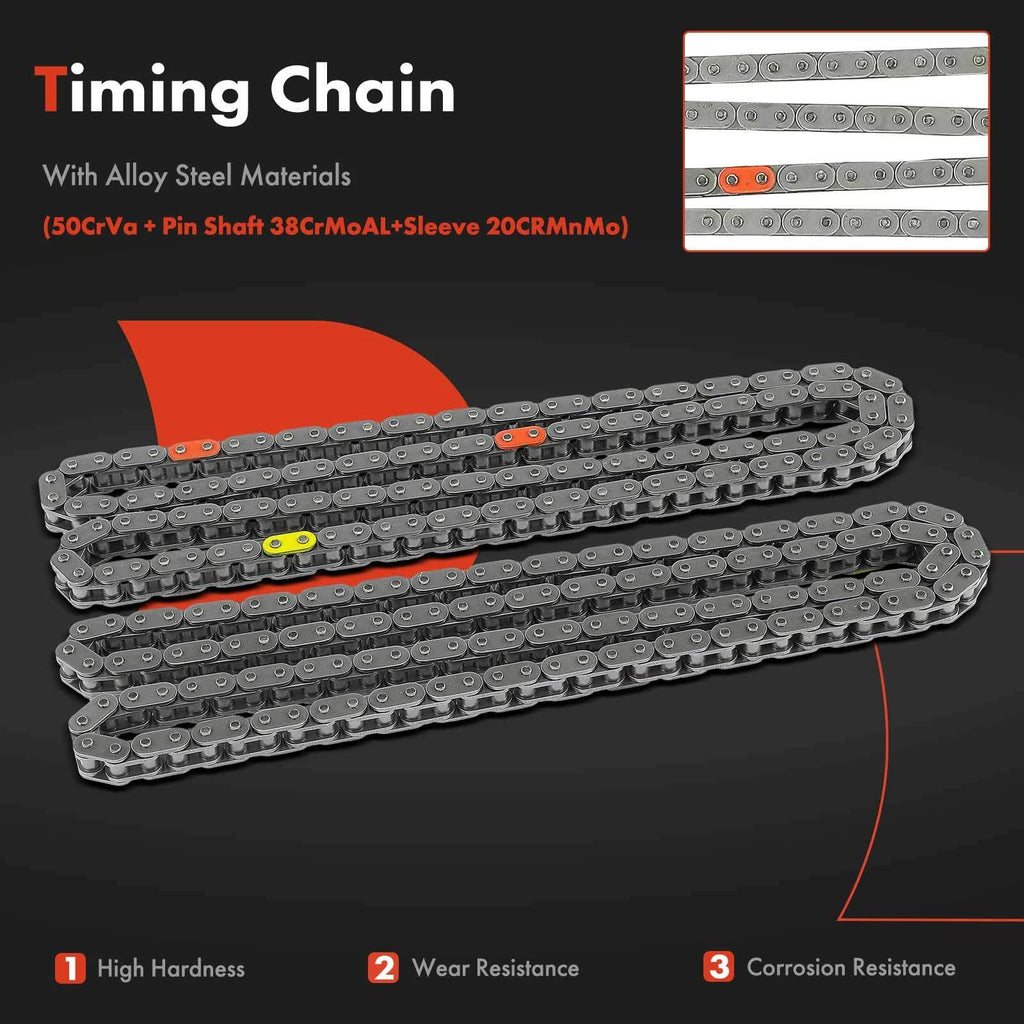 11x Timing Chain Kit for Subaru Forester, Impreza (2011-2015)