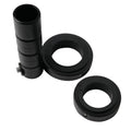 Boat Flag Pole Bracket Kit for Rail Mount (No Drilling) - Black