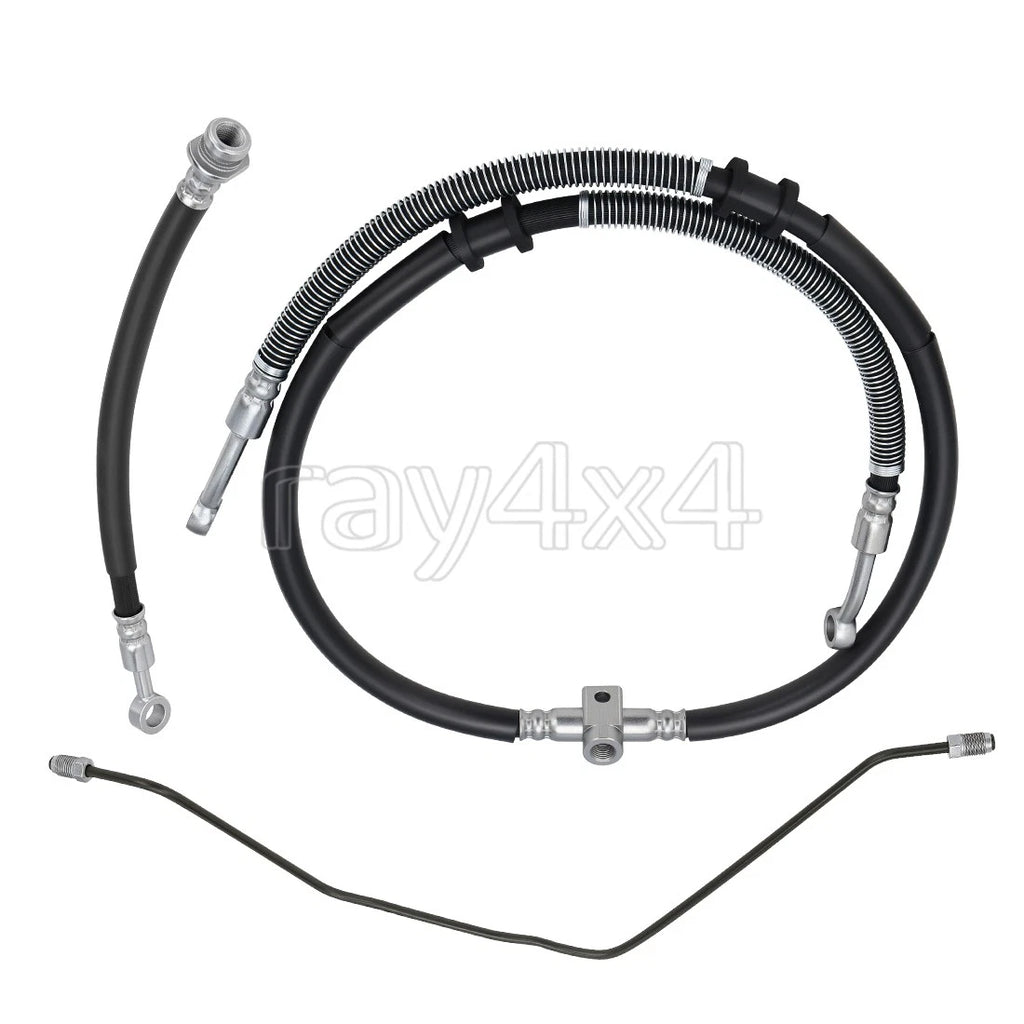 Front Brake Hose Line w/ Pipe Kit for Yamaha Raptor 660R (2001–2005)