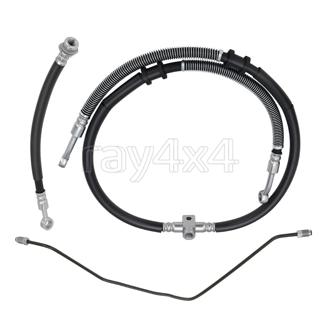Front Brake Hose Line w/ Pipe Kit for Yamaha Raptor 660R (2001–2005)