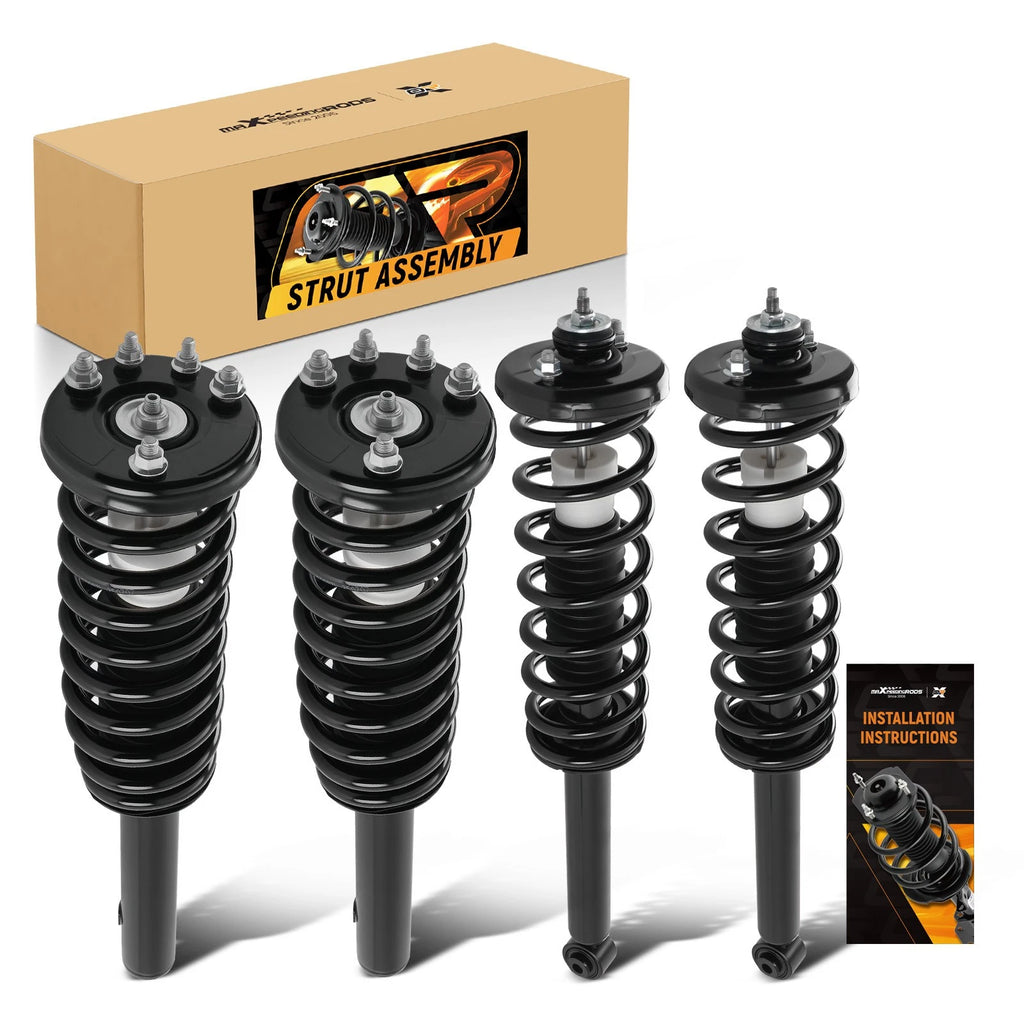 4X Complete Strut & Spring Assemblies for Honda Accord (2003–2007)