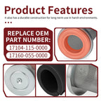 Air Filter & Cage Holder for Hisun UT UTV 500 700 (2015–2023) 17104-115-0000 17160-055-0000