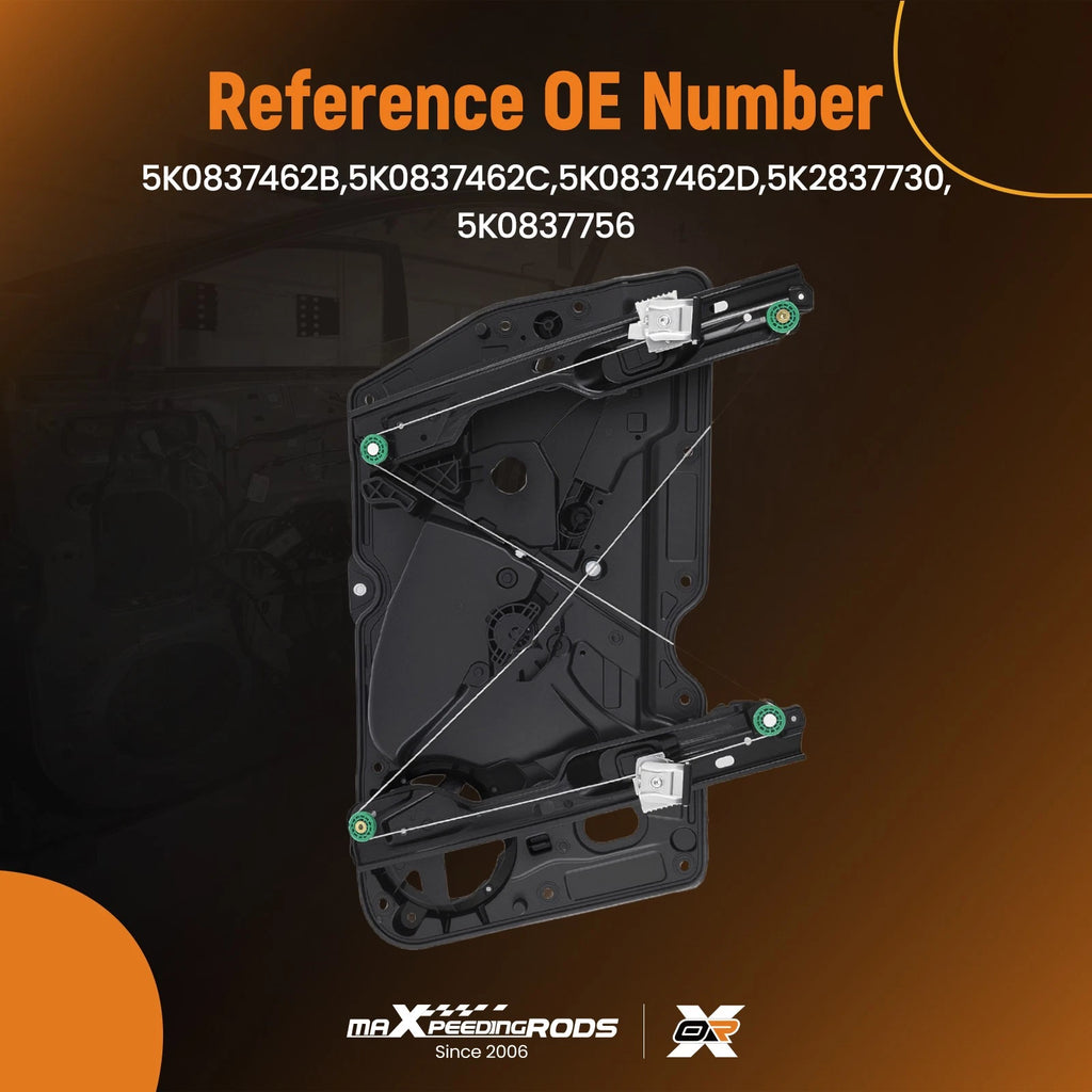 Power Window Mechanism for VW Golf MK6 (2009-2012)