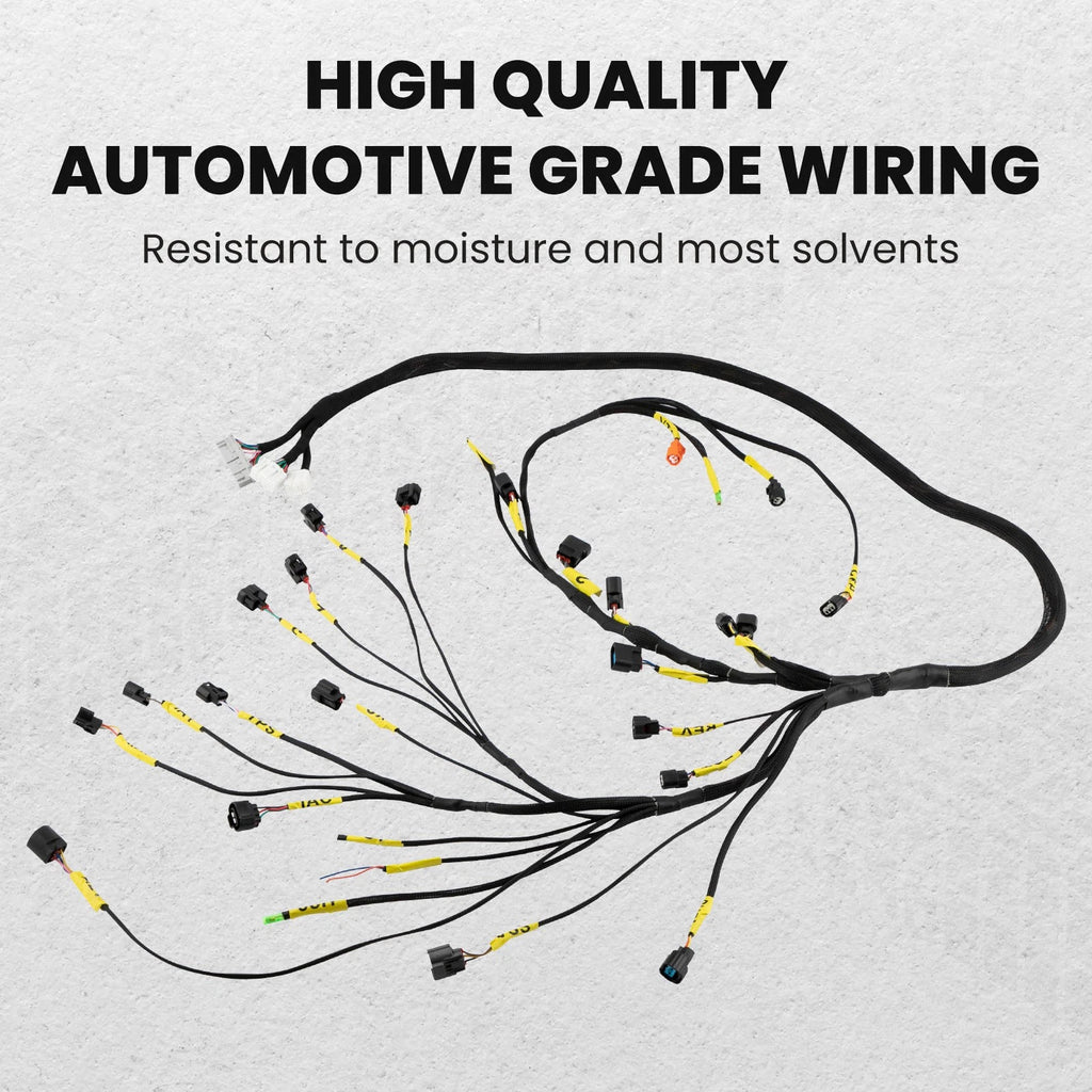 Tucked Engine Harness for Honda Acura Civic EP3 (Type S, K24 Swap) (2001–2005)