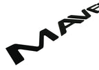 Matte Black Tailgate Letter Inserts with Heavy Duty ABS for 2022–2025 Ford Maverick