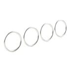 AC Vent Outlet Inner Ring Trim Silver for Audi A1 S1 (2010-2018)