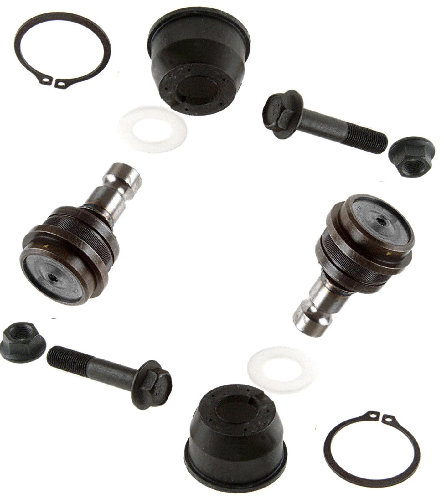 Set of 2 Front Lower Ball Joints for Chrysler Sebring, Dodge Stratus (1995–2006)