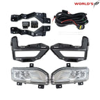 Fog Light Lamps with Switch Bezel for Nissan Rogue (2017–2020)