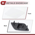Front Left Washer Nozzle Cover Cap for Audi A6 (2009–2010) 1 Pcs White