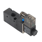 Brass Electric Solenoid Valve for Water Air (12V, N/C, IP65)