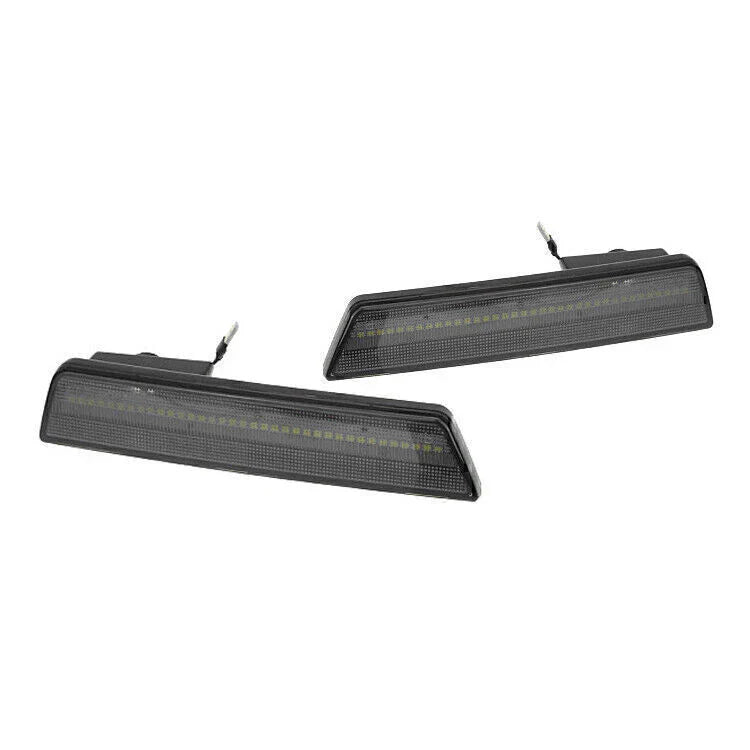 Red LED Rear Side Marker Lights for Dodge Challenger, Charger (2008-2014)