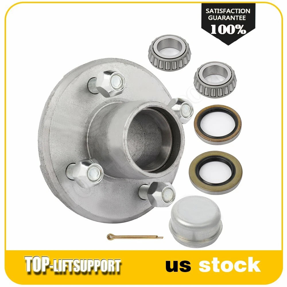 Galvanized Hub for Boat Trailer 4 Lug 2500lb