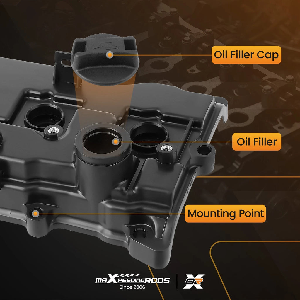 Engine Valve Cover Set for Infiniti QX60 Nissan Altima Murano 2.5L (2014–2017)