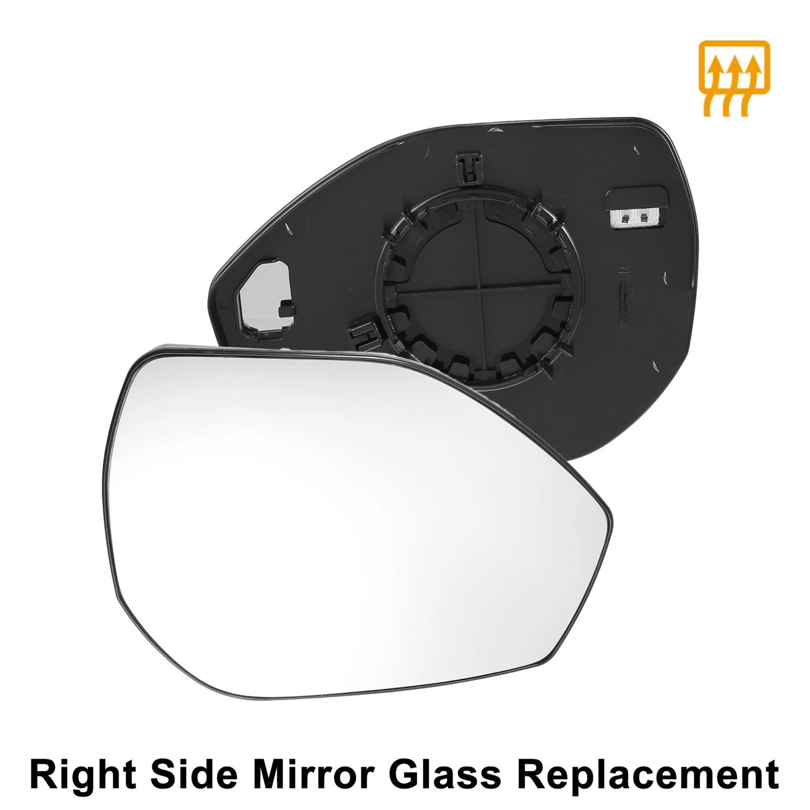 Heated Right Passenger Side Mirror Glass for Ford Explorer (2020–2022)