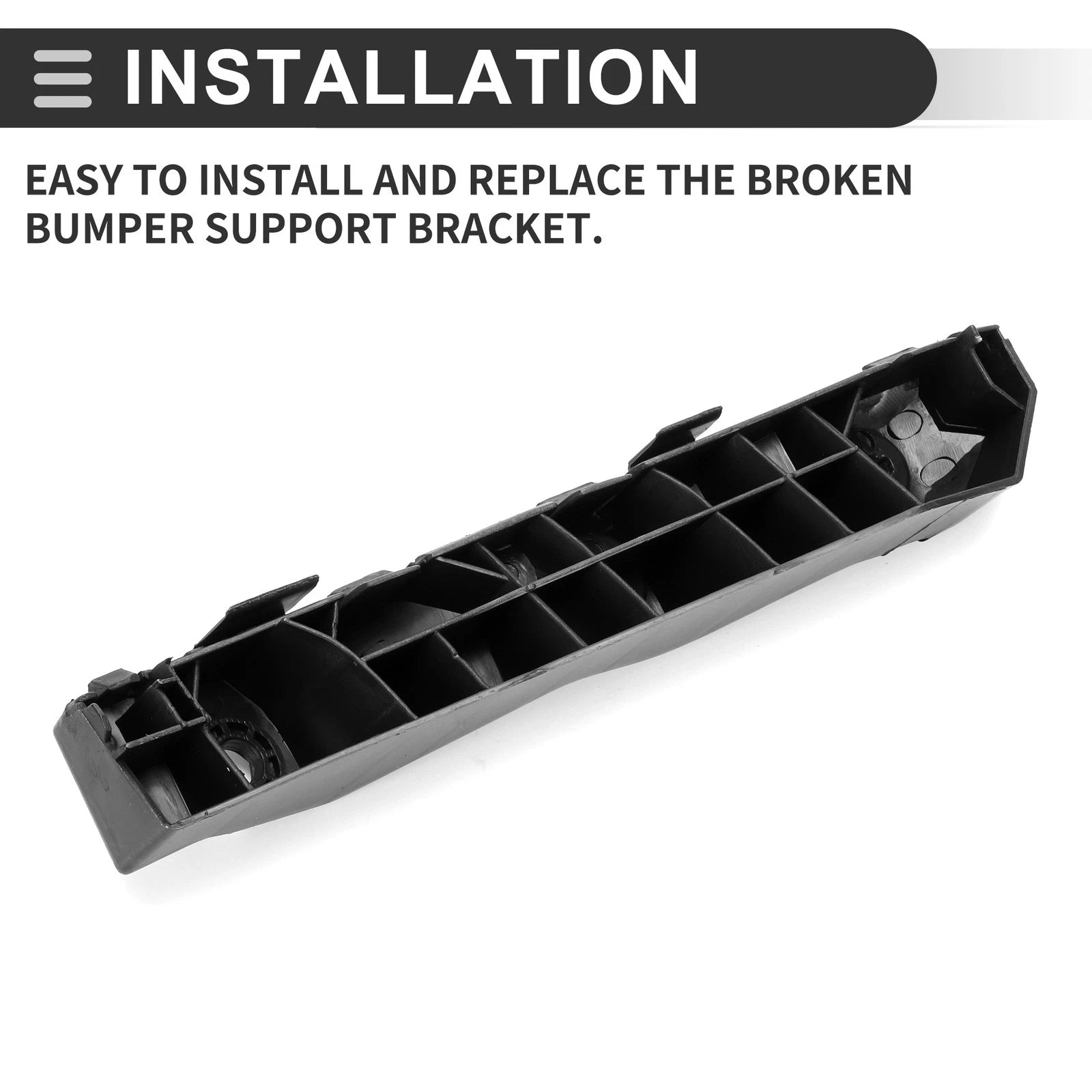 1pc Left Front Bumper Retainer Bracket No. 865132T000 for Kia Optima (2011–2015)