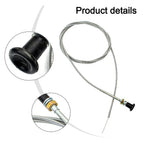 96 Inch Metal Pull Cord Cable for Lawn Mowers, Tractors, Go-Karts