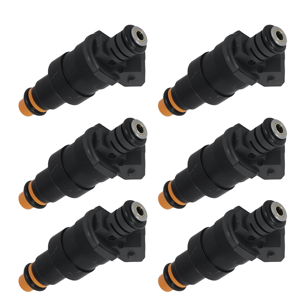 Set of 6 Fuel Injectors for BMW 733i 633CSi M6 M5 535i (1982–1988)