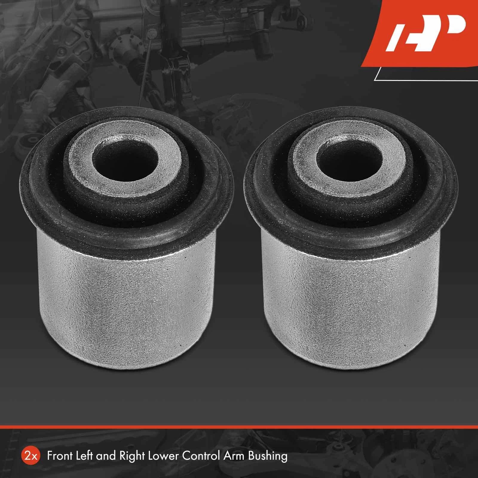2X Front Lower Control Arm Bushing for Chevy Colorado GMC Canyon (2004-2008)