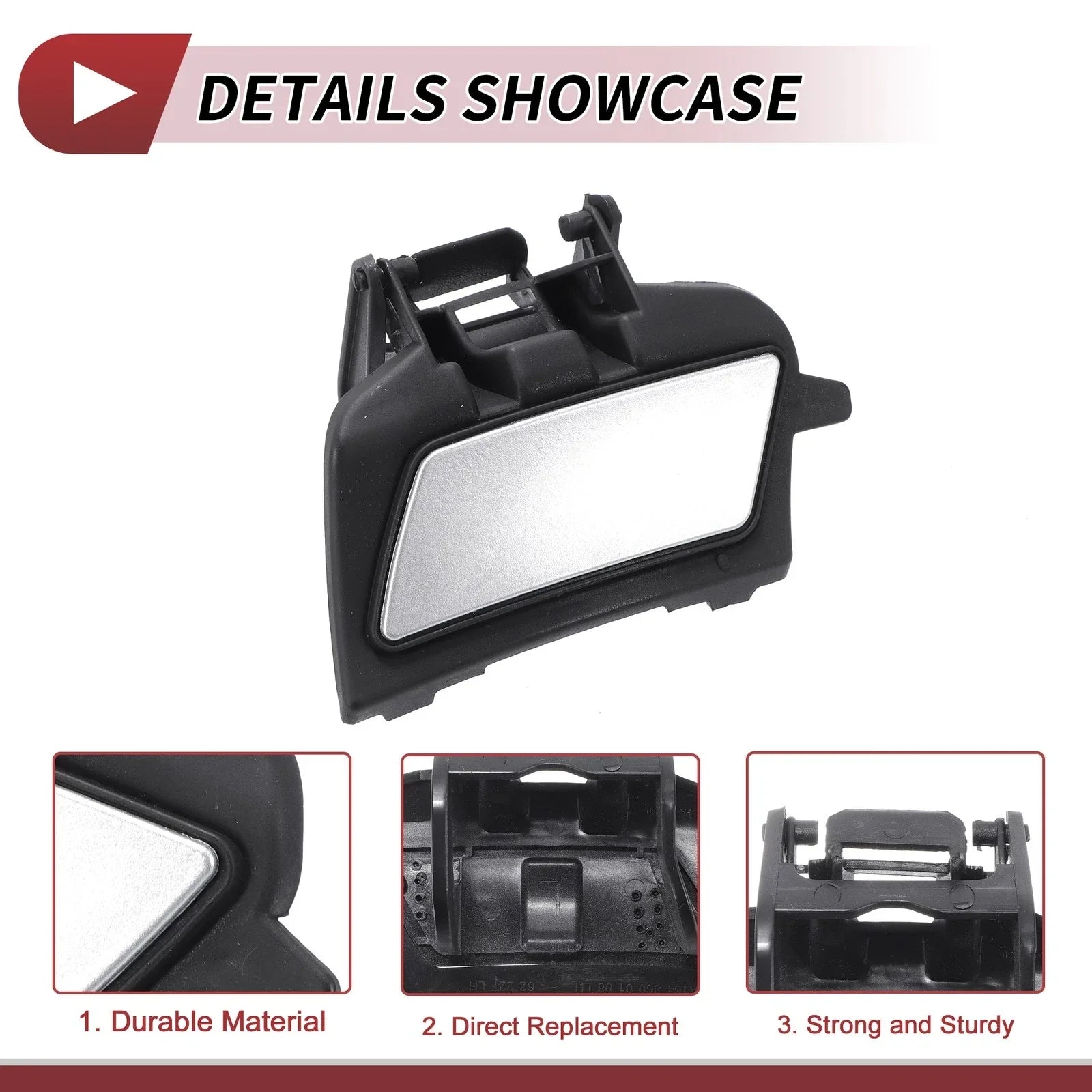 Front Left Washer Nozzle Cover for Mercedes-Benz ML320 (2007-2008)