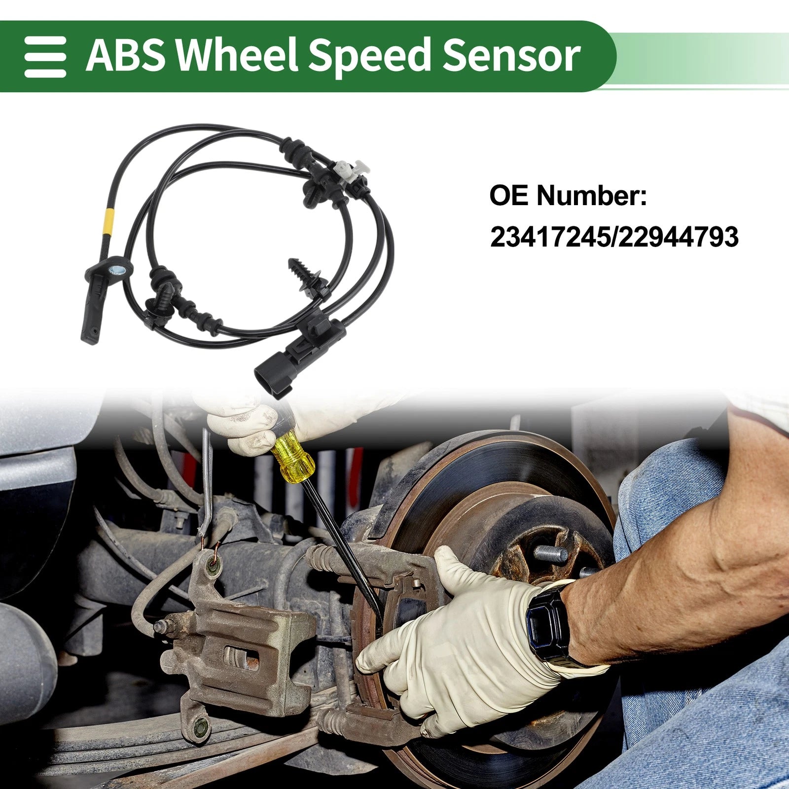 ABS Wheel Speed Sensor No. 23417245 for Chevrolet Malibu (2016–2017)