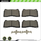 Front Metallic Brake Pads for Mitsubishi Lancer (2008) - Evolution GSR, MR