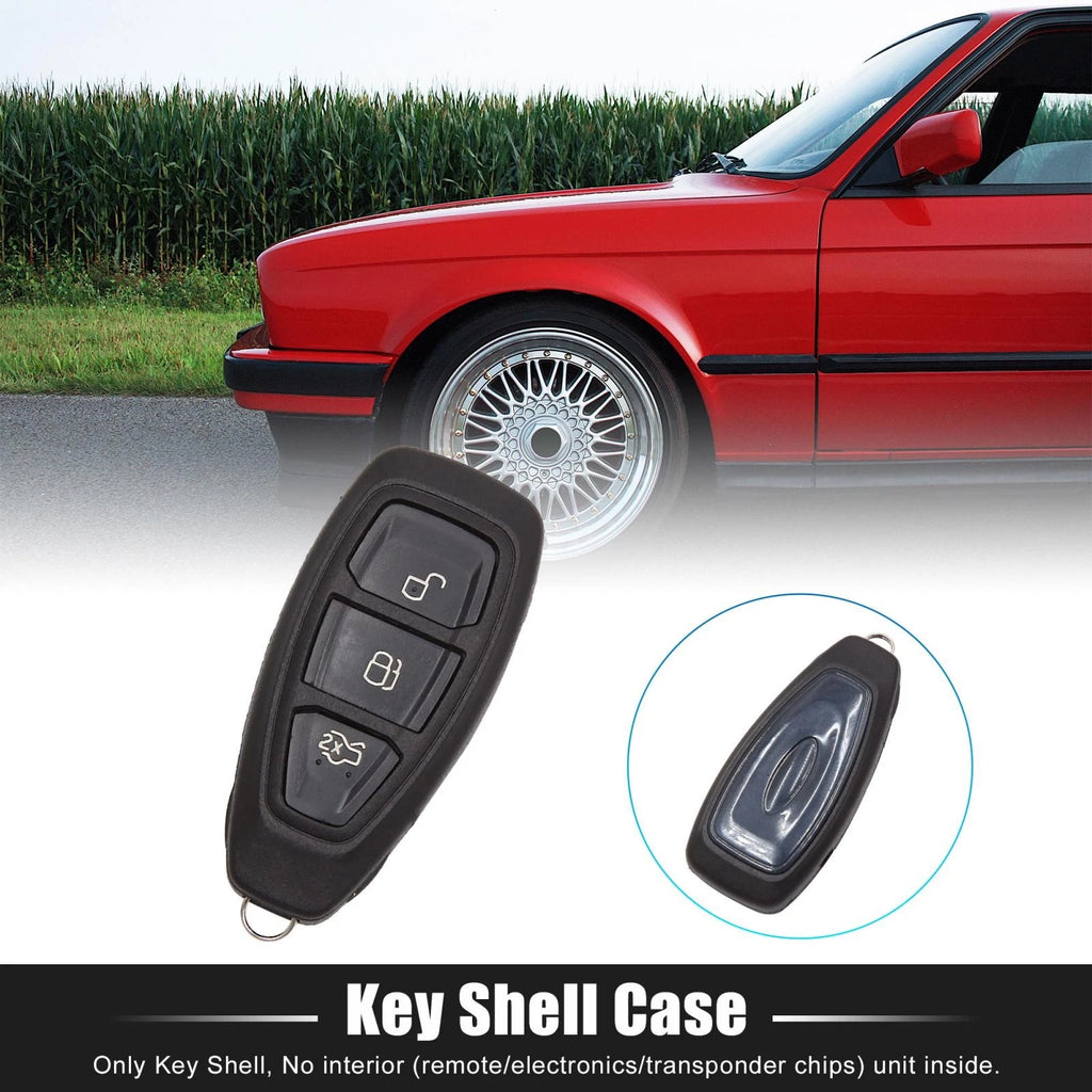 Key Shell Case for Ford Focus Fiesta Kuga Mondeo (3 Button)