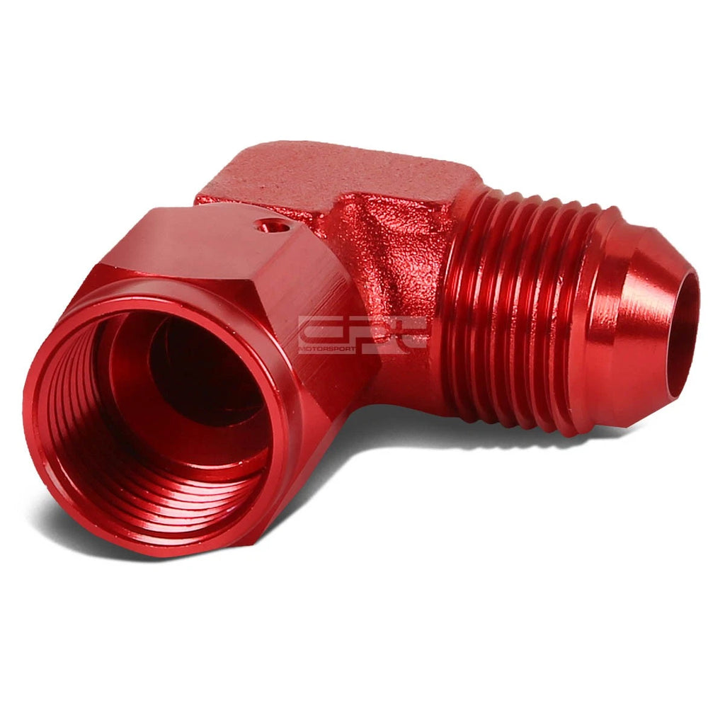 8AN 90 Degree Bulkhead Flare Fitting for Universal Applications (AN-8)