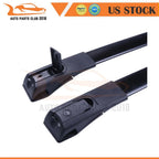 Set of 2 Roof Top Rails & 2 Cross Bars for Toyota RAV4 (2013–2018)