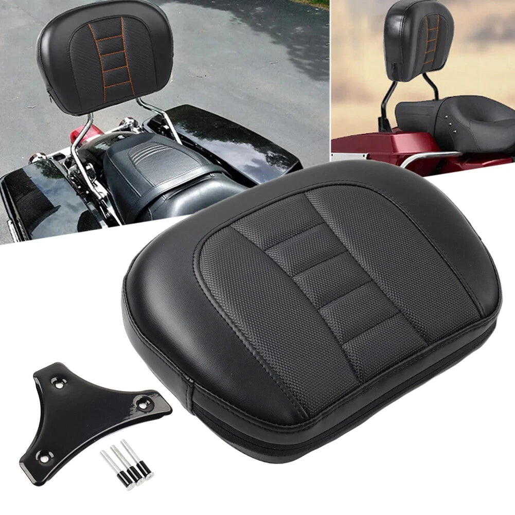 Sissy Bar Backrest Pad Bracket for Harley Touring Electra Road Glide (2014–2023)