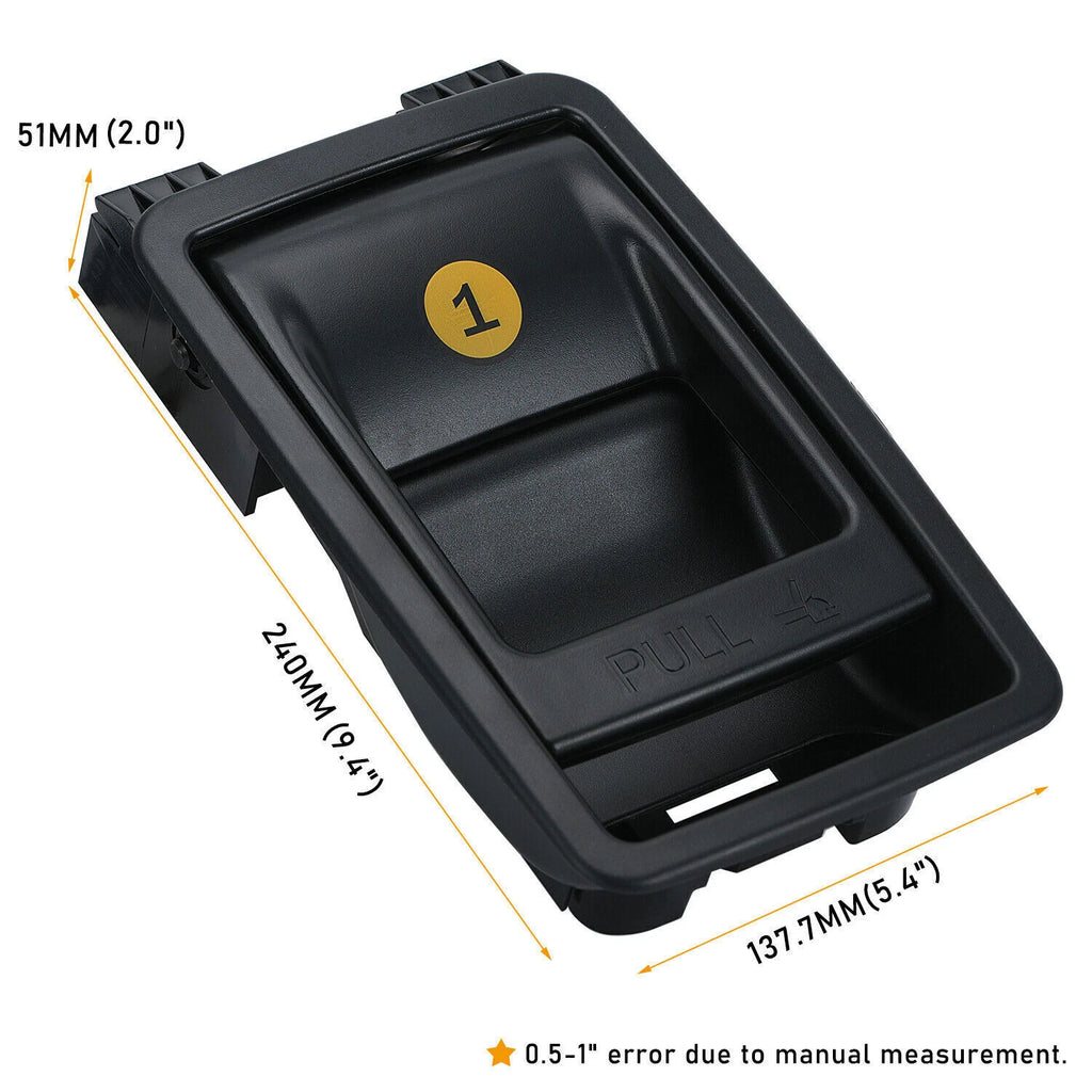 Rear Folding Seat Latch Release Handle Bezel for Toyota Sienna (2014–2018)