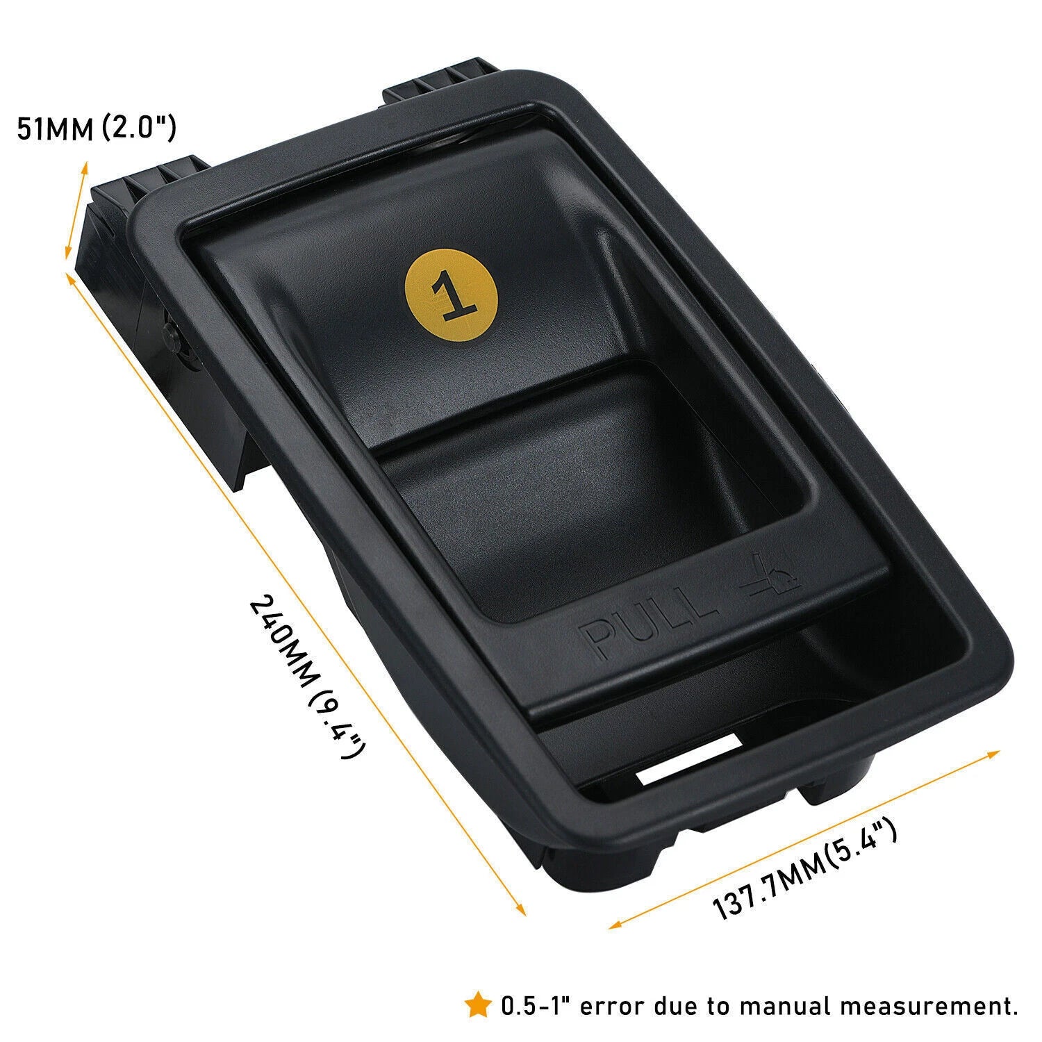 Rear Folding Seat Latch Release Handle Bezel for Toyota Sienna (2014–2018)