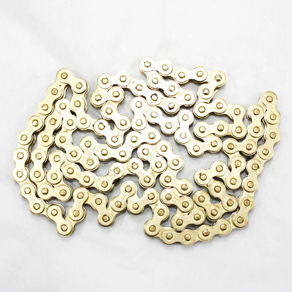 Drive Chain + Joiner Link for Gold 428 116 Links 150cc 250cc PIT Quad ATV