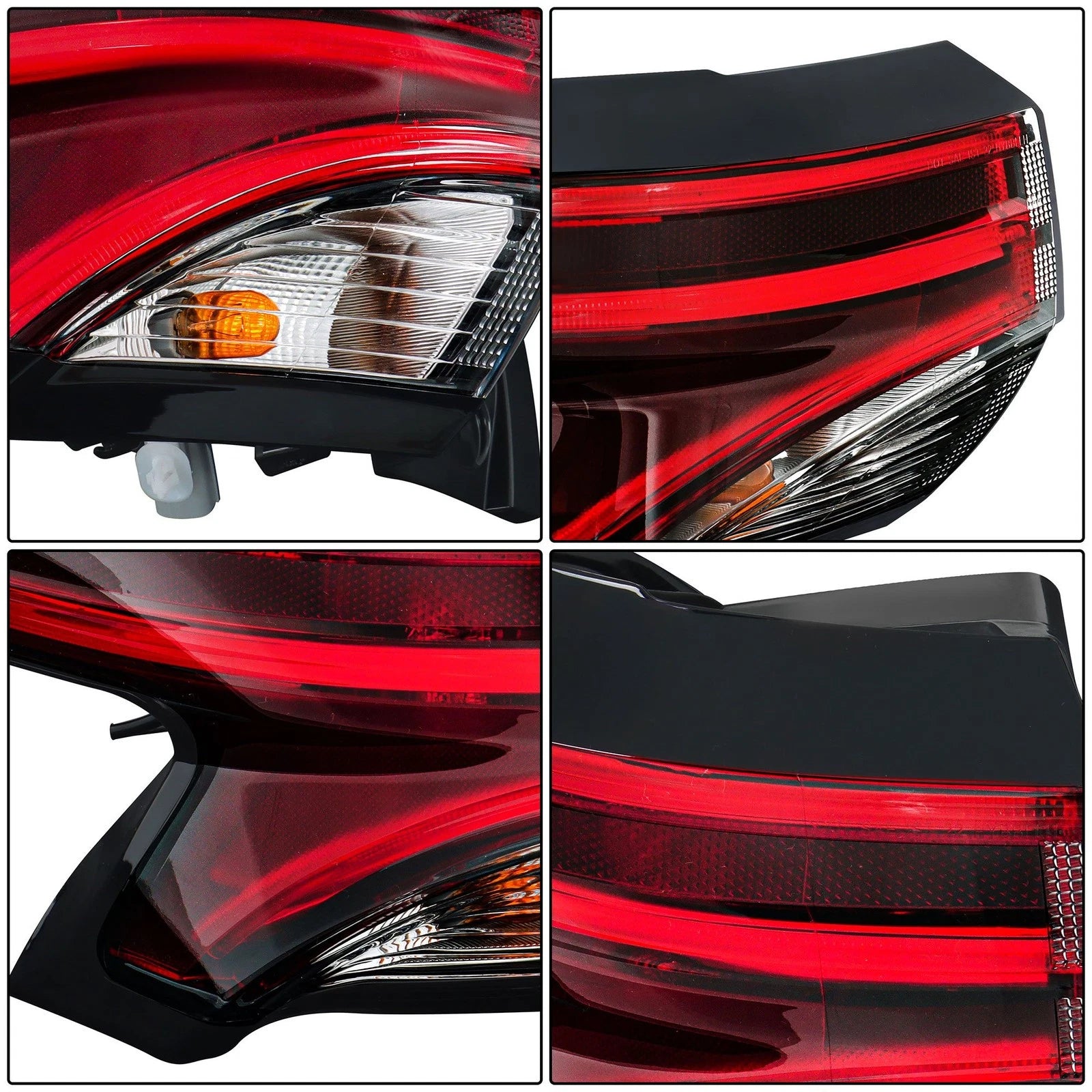 LED Tail Lights for Toyota Sienna (2021-2023) Left + Right Side Set