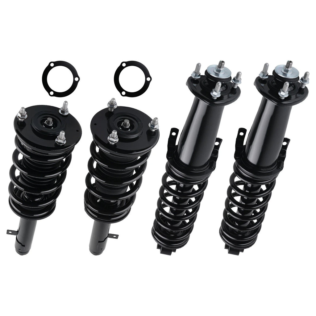 AWD Front & Rear Struts w/ Coil Springs for Lexus IS250 IS350 (2006–2013)