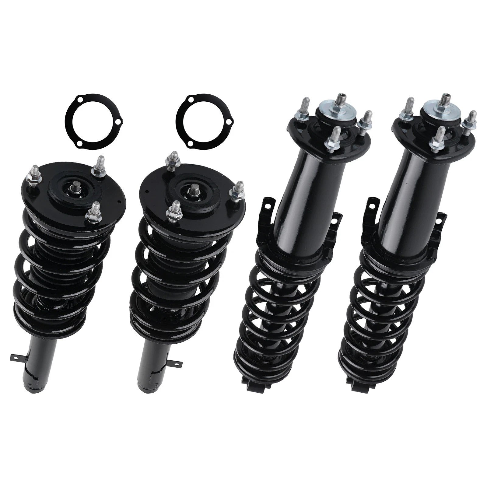 AWD Front & Rear Struts w/ Coil Springs for Lexus IS250 IS350 (2006–2013)