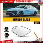 Heated Driver Side Mirror Glass for Hyundai Elantra (2021–2025) with Blind Spot