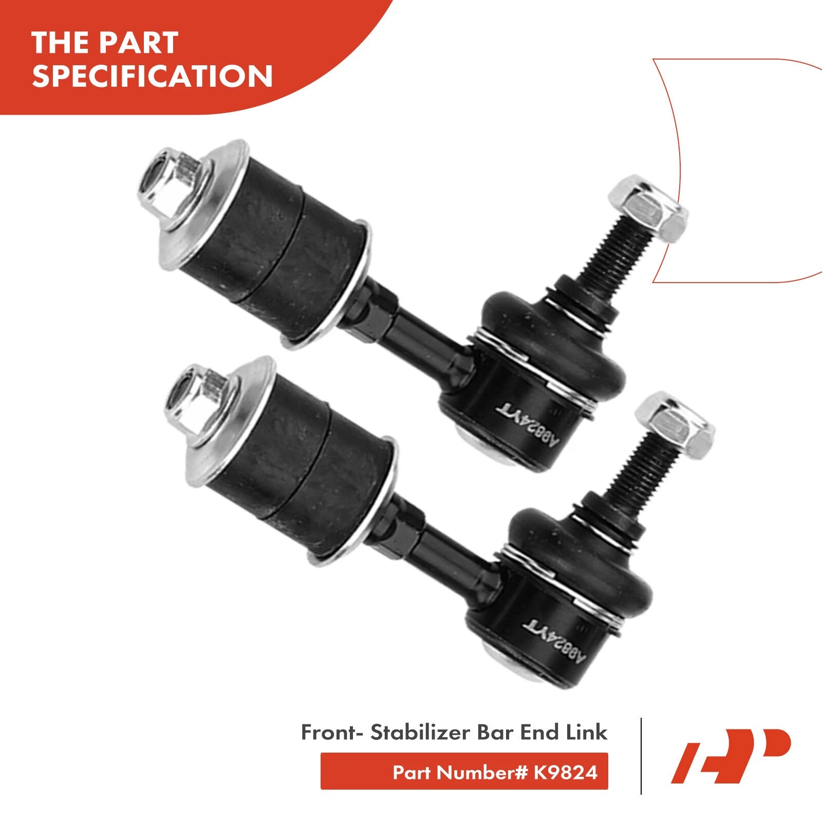 Set of 8 Front Ball Joints and Sway Bar Links for Nissan Maxima (1995–1999)