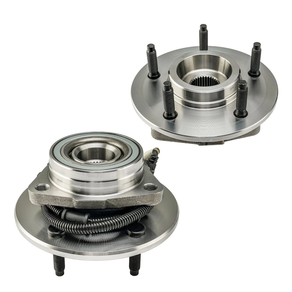 2x Front Wheel Hub & Bearing Assembly for Lincoln Navigator (1998–2000)