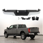 Chrome Rear Step Bumper Assembly for Ford F-250 F-350 (2017–2022)