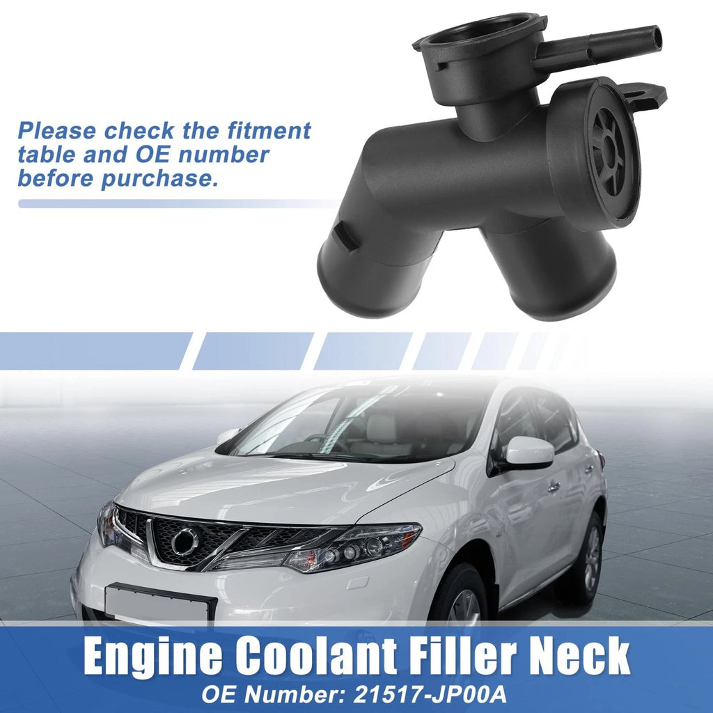 Radiator Coolant Filler Neck Pipe 21517-JP00A for Nissan Murano Quest (2009–2017)