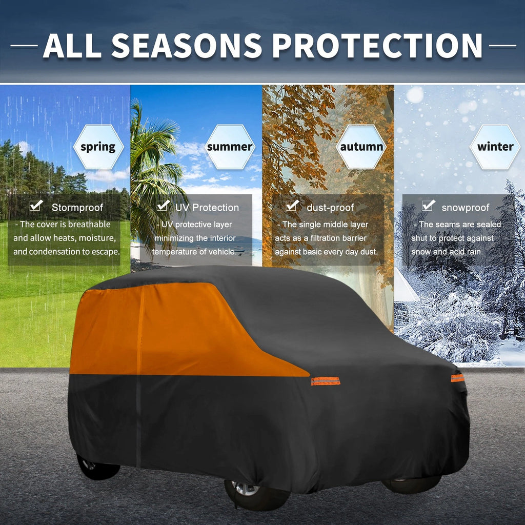 Waterproof Car Cover with Windproof Buckle for Nissan Sakura Dayz 