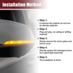 LED Right Side Mirror Turn Signal Light for Chrysler Dodge (2011-2019)