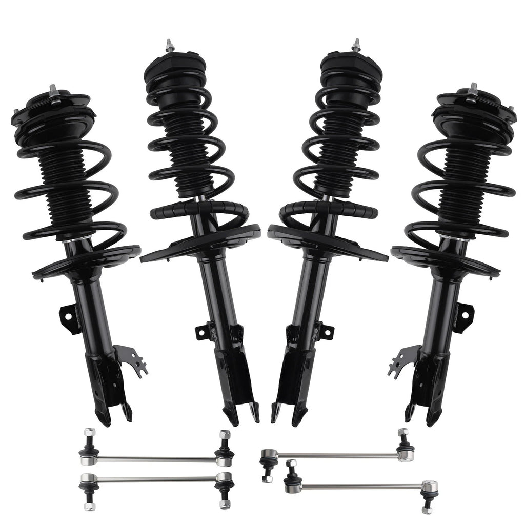 Set of 4 Struts with Springs for Toyota Camry (2012–2017)